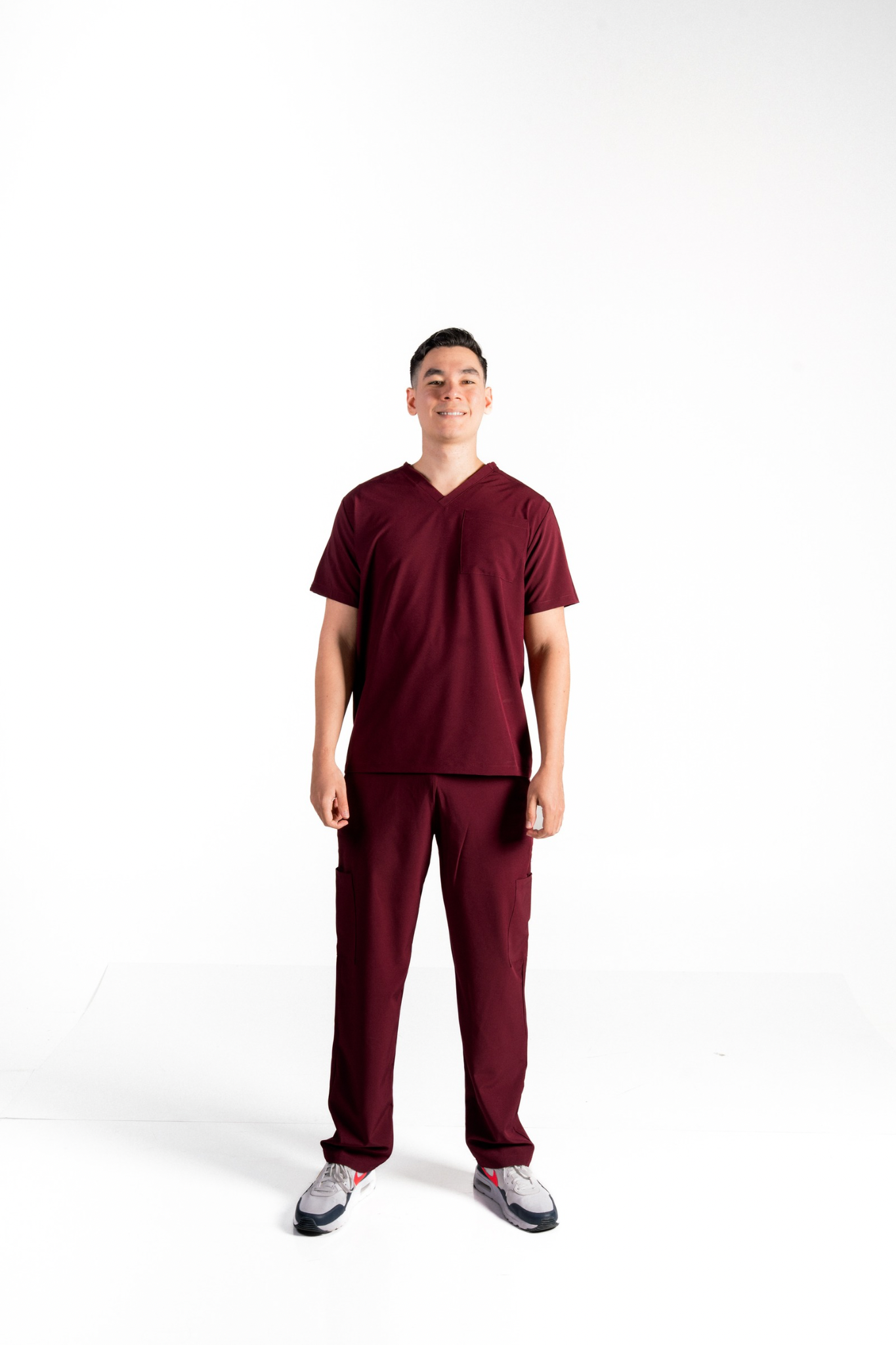 Pantalón Althea Basics Borgoña para hombre