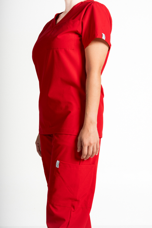 Pantalón Althea Colors Rojo Carmesí para mujer