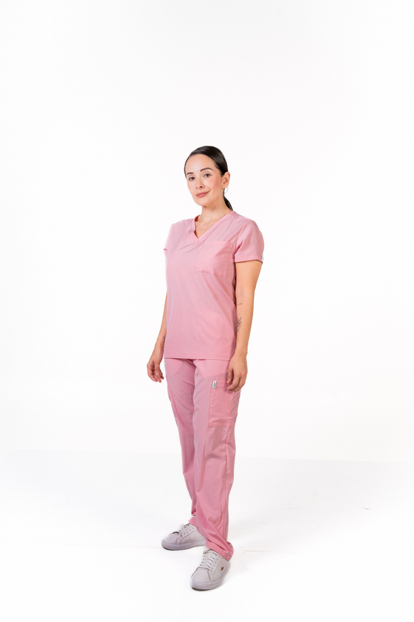 Rosa Máter Pantalón de uniforme médico Althea Colors para mujer
