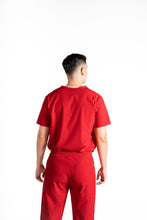 Rojo Carmesí Casaca médica Althea Colors para hombre