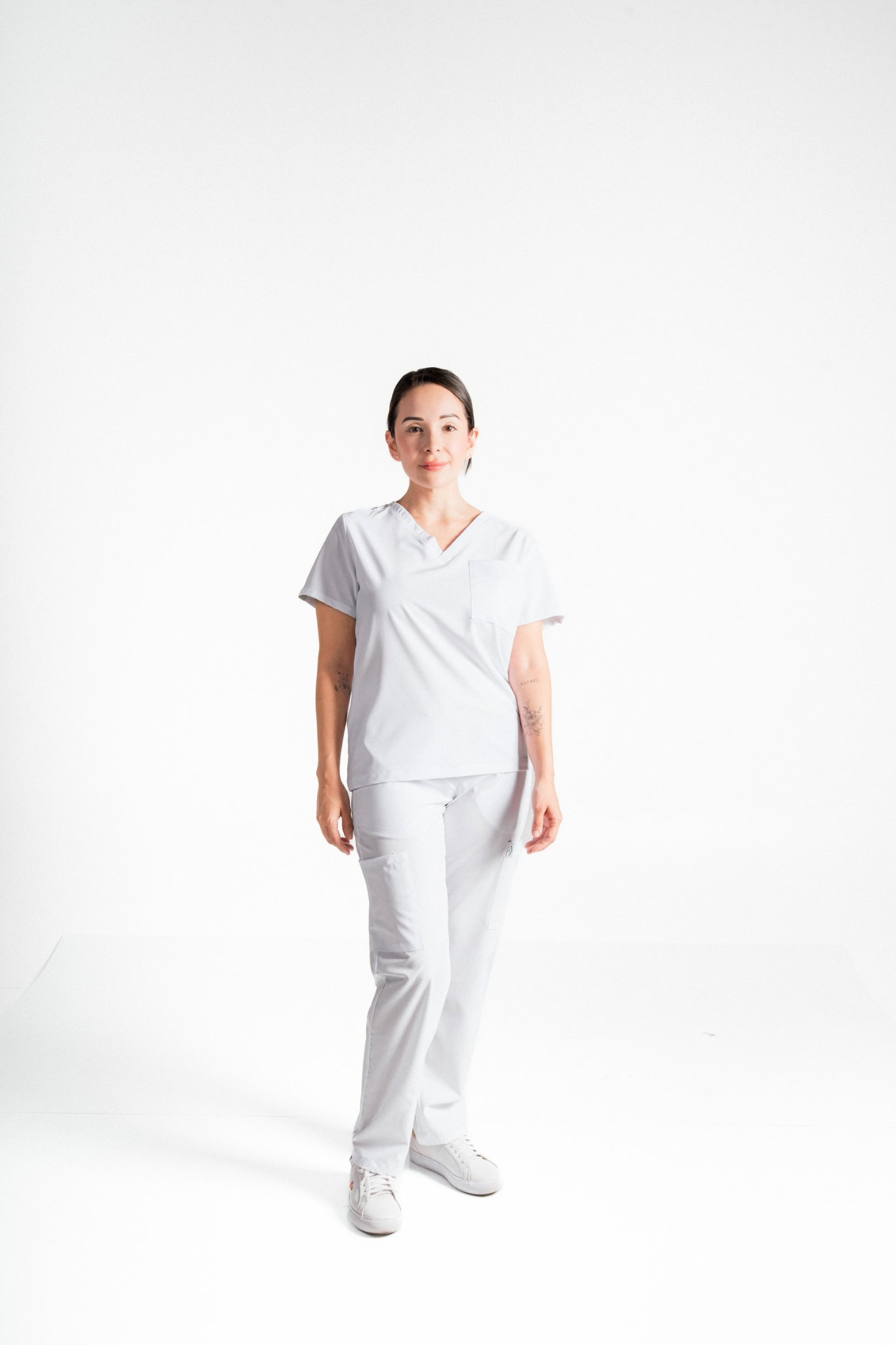 Pantalón Althea Basics Blanco Ártico para mujer