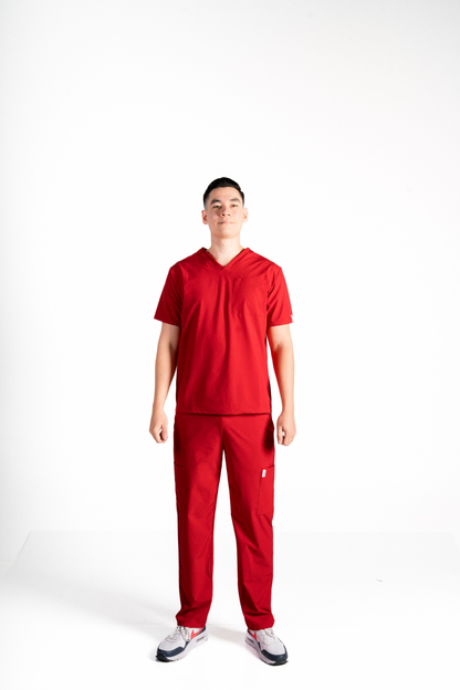 Pantalón Althea Colors Rojo Carmesí para hombre
