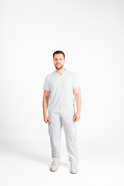 Pantalón Althea Basics Blanco Ártico para hombre
