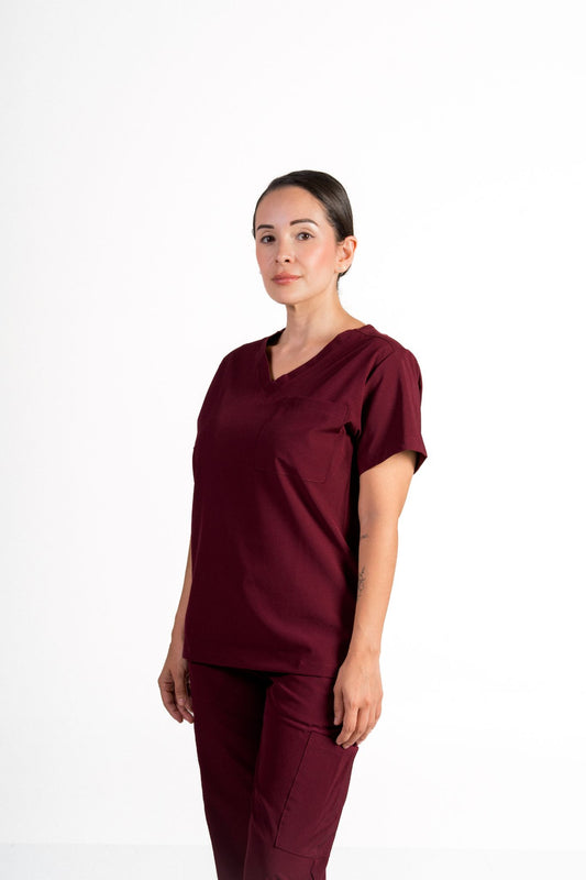 Filipina Althea Basics Borgoña para mujer