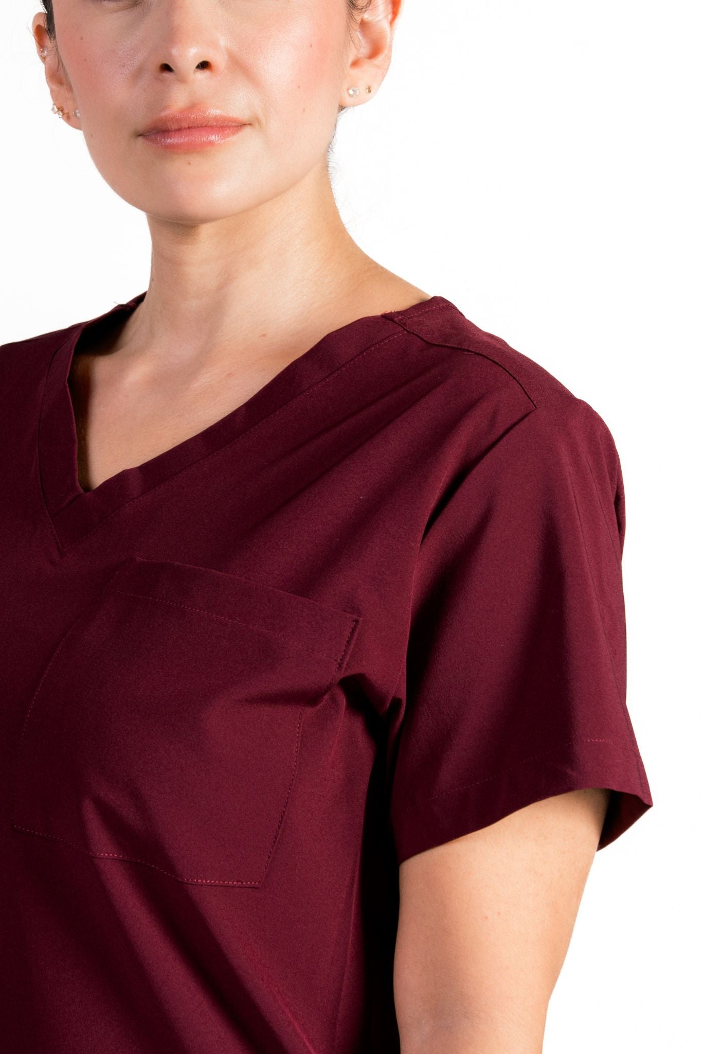 Filipina Althea Basics Borgoña para mujer