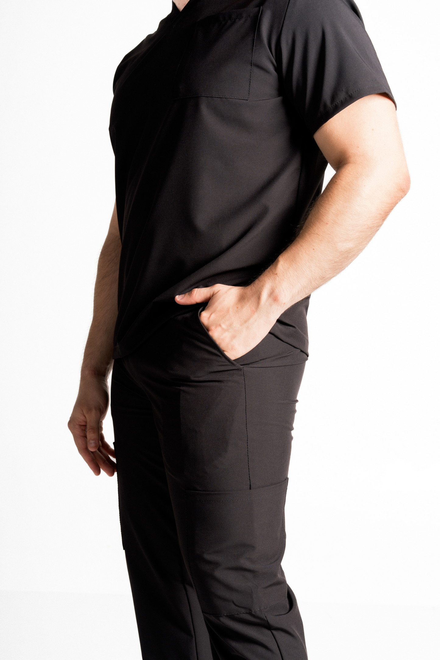 Pantalón Althea Basics Negro Infinito para hombre