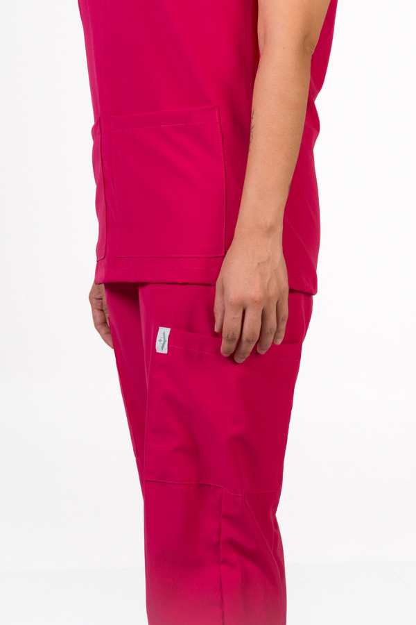 Rosa Bugambilia Pantalón de uniforme médico Althea Colors para mujer